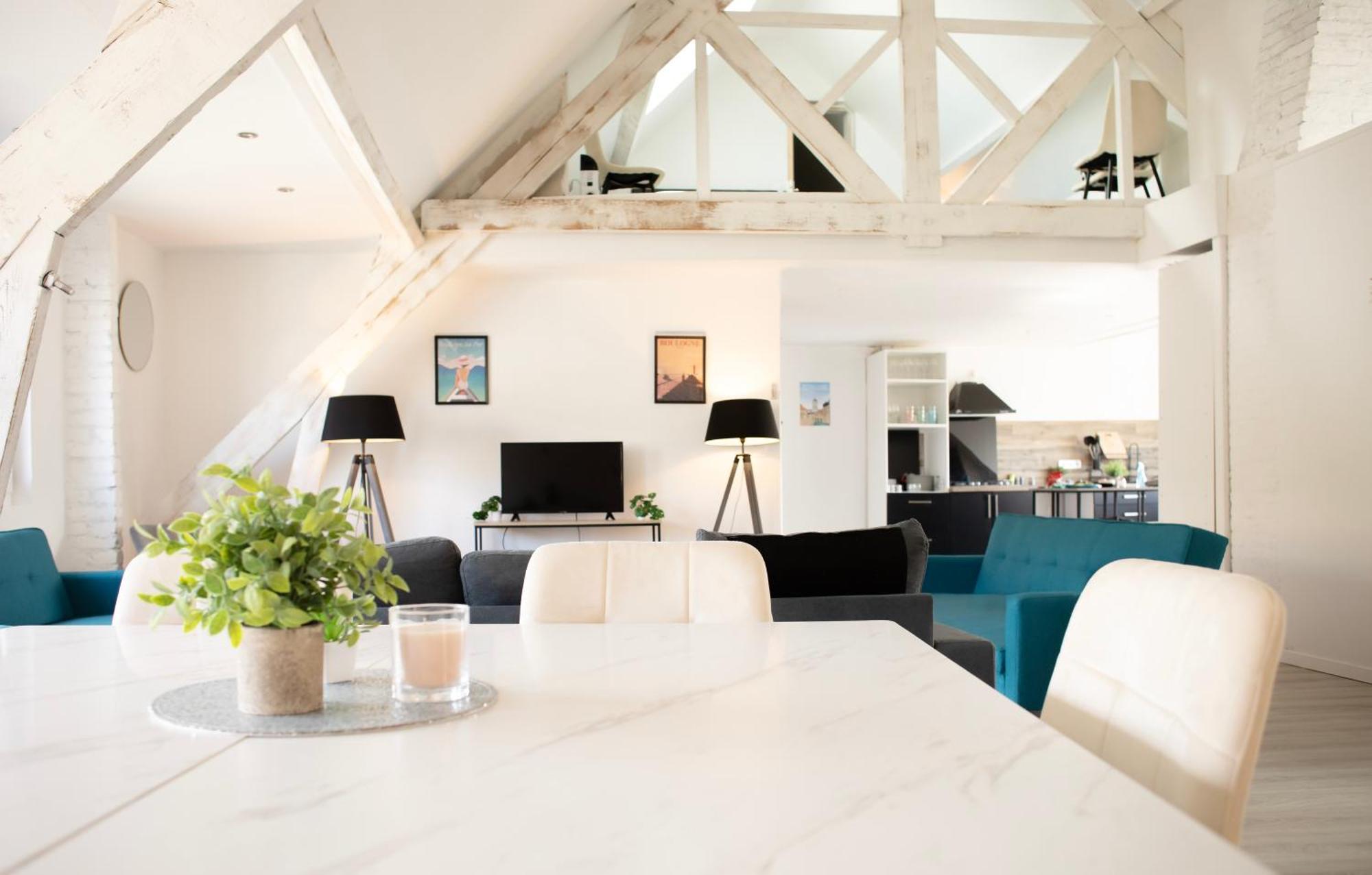 ++++ Central Duplex Renove 5 Pieces 150M2 A 8 Mn De La Place Dalton ++++ Boulogne-sur-Mer Exteriér fotografie